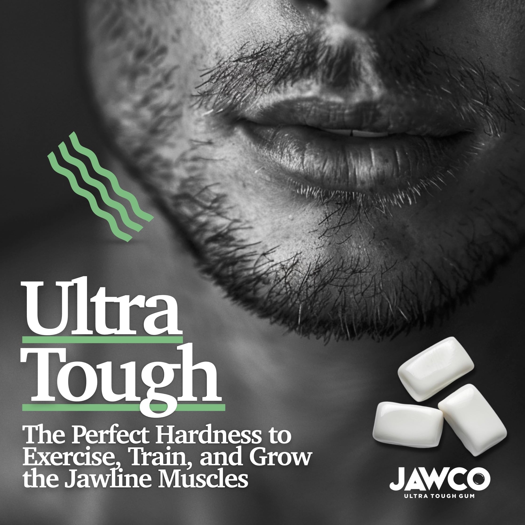 JAWCO daily face-training 35-pieces display suggests compact bite-sized workouts