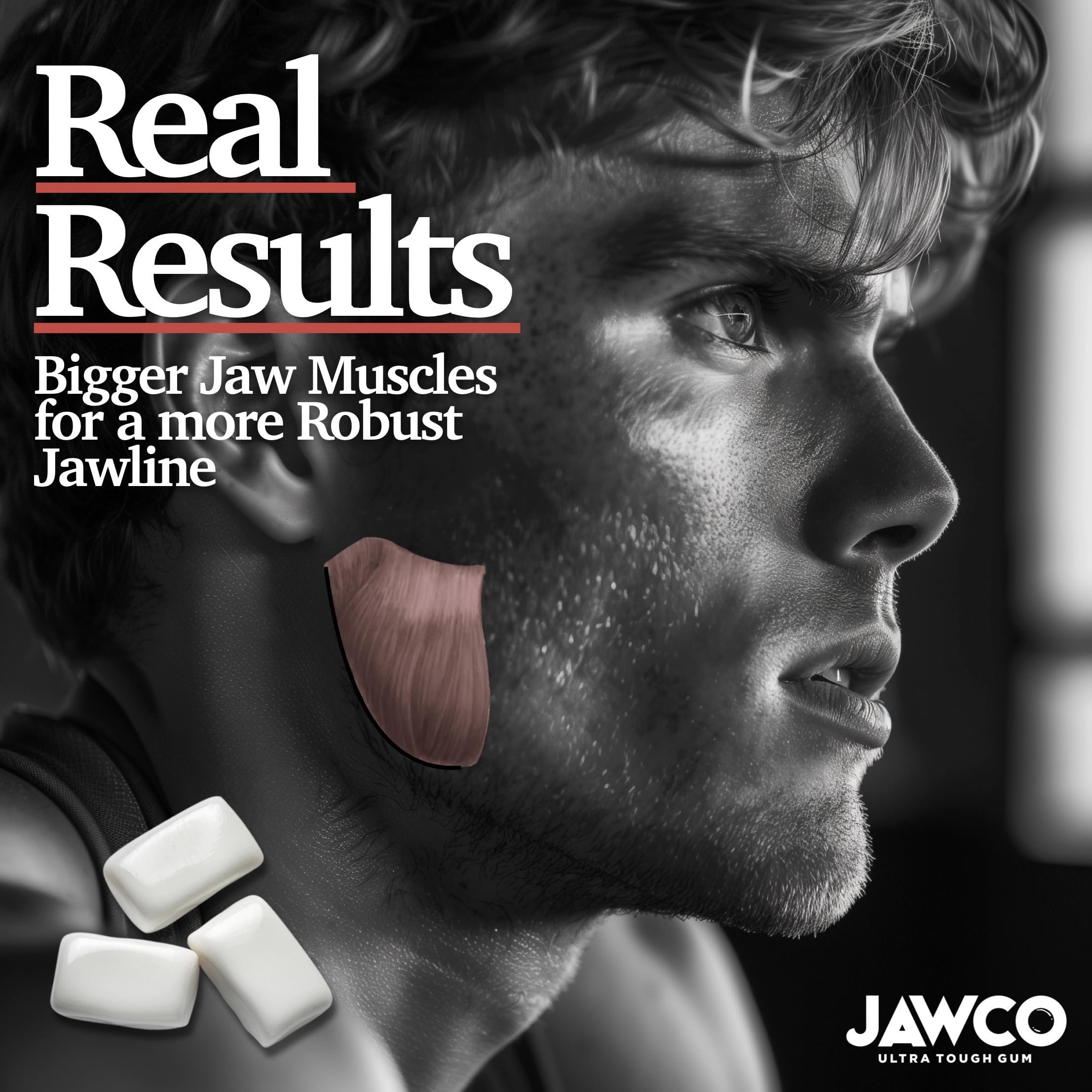 JAWCO desk-side chew session image demonstrates quick facial training moments.