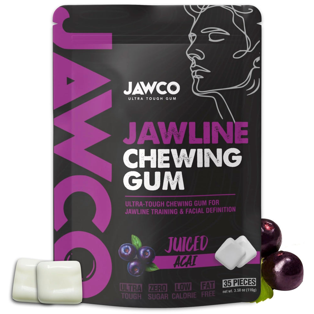 JAWCO Juiced Acai 1-pack shot highlighting flavor and portability.