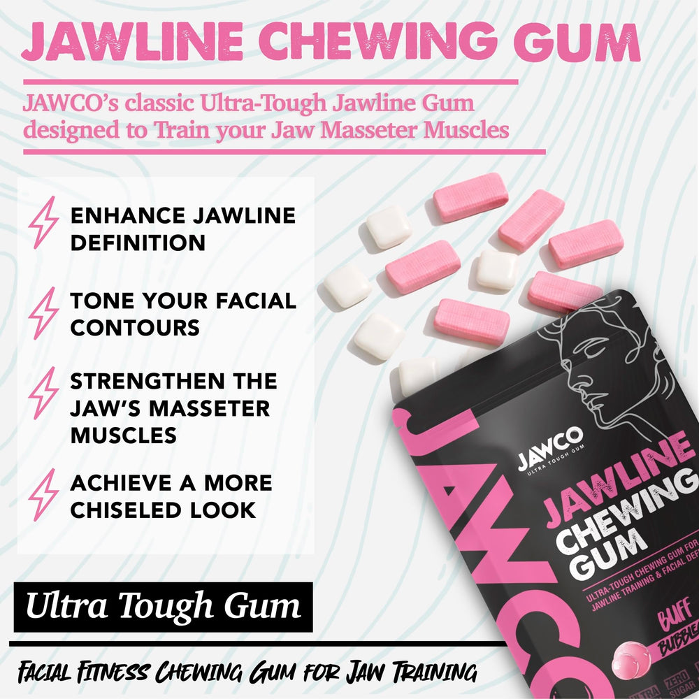 JAWCO Masseter Muscle Workout demonstrates targeted engagement.