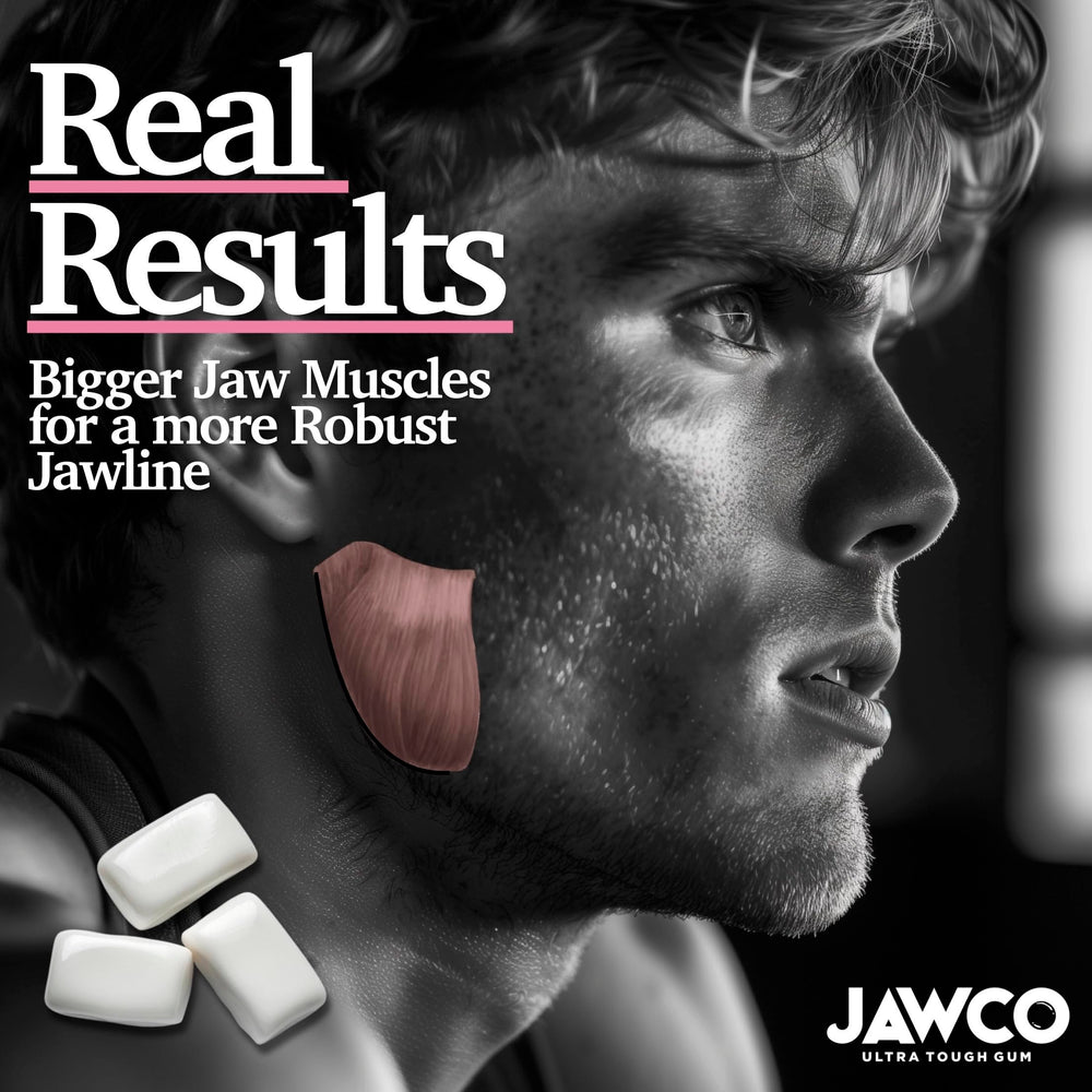 JAWCO Pack Open On Table shows easy access to training gum.