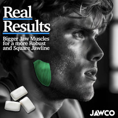 JAWCO sugar-free xylitol gum for a clean, refreshing chew.