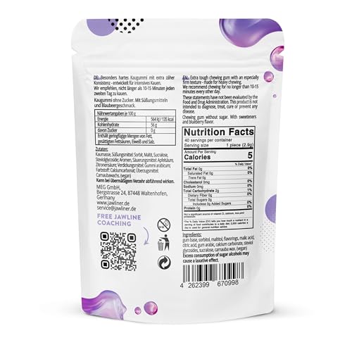 Jawliner chew action jawline showing daily workout with targeted muscle engagement.