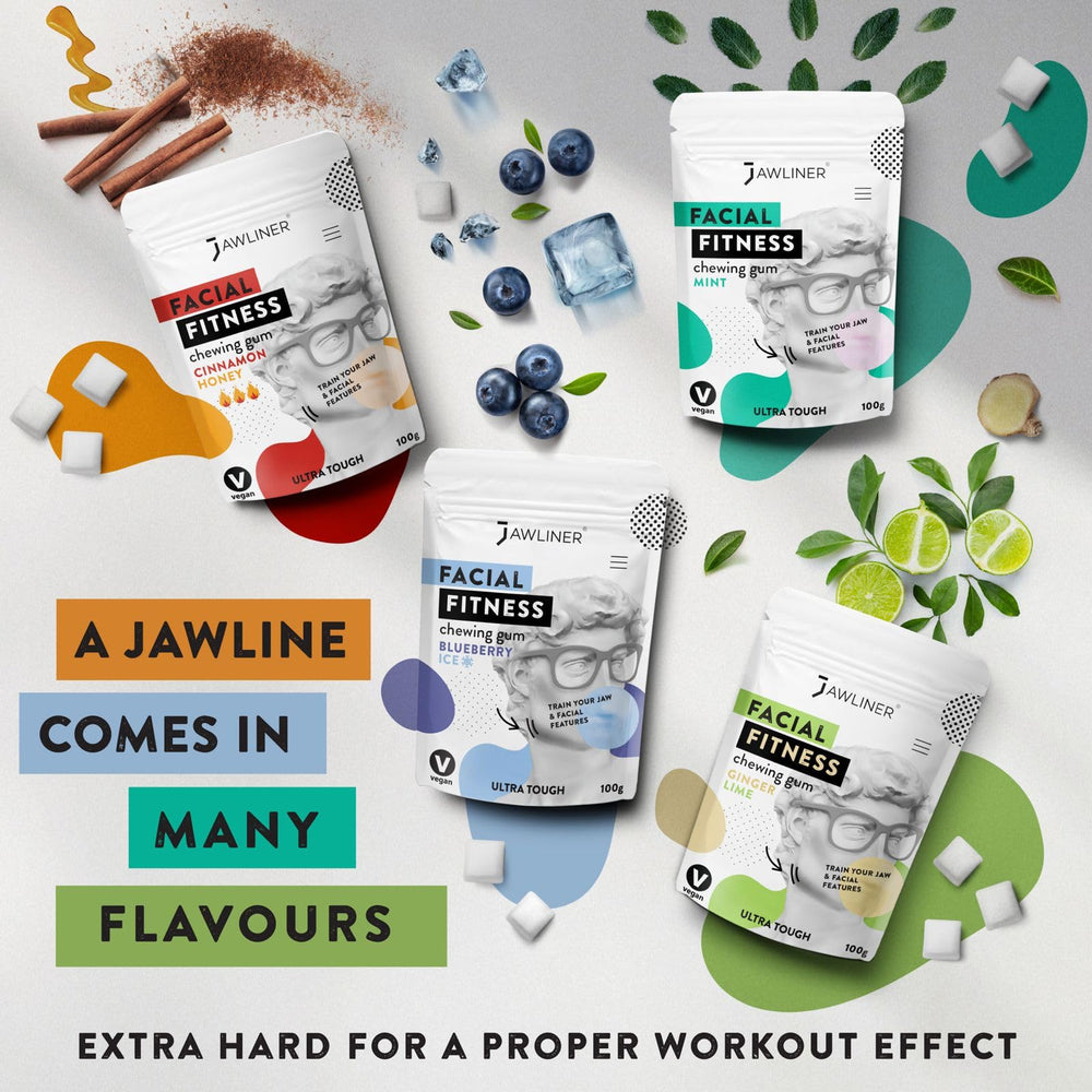 Jawliner sugar-free formula for guilt-free chewing
