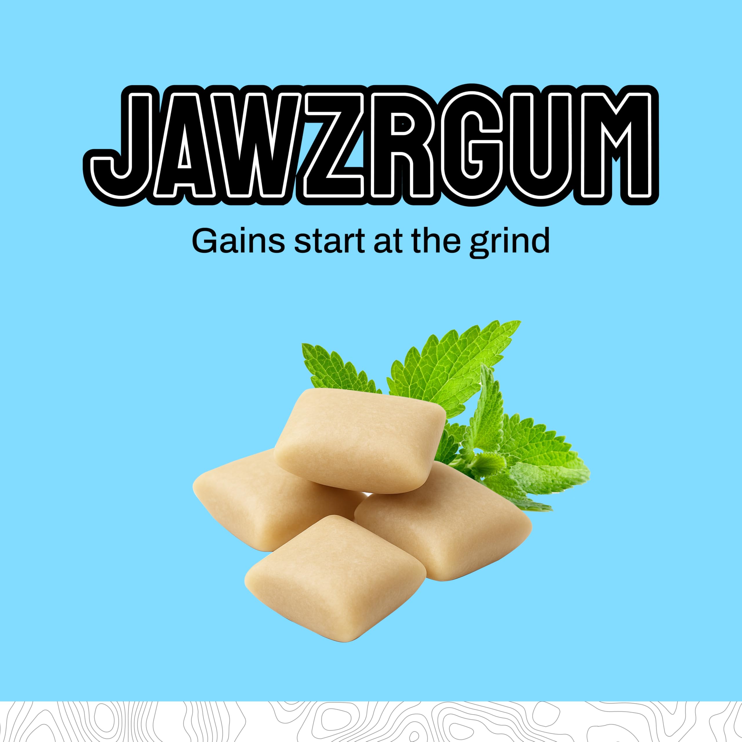 Sugar-free mint gum for daily oral wellness and breath freshening.