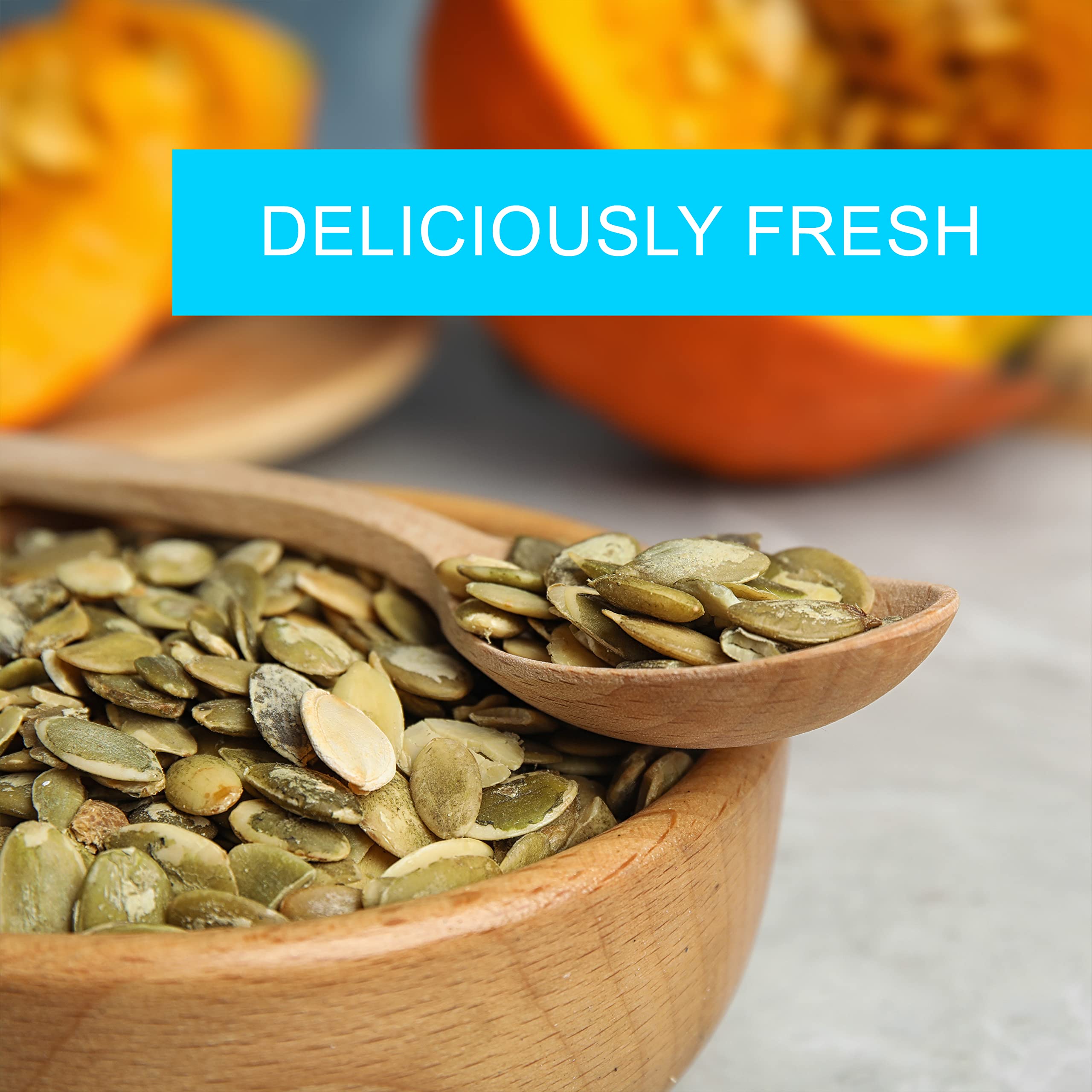 Jaybee's pepitas in trail mixes provide protein and crunch.