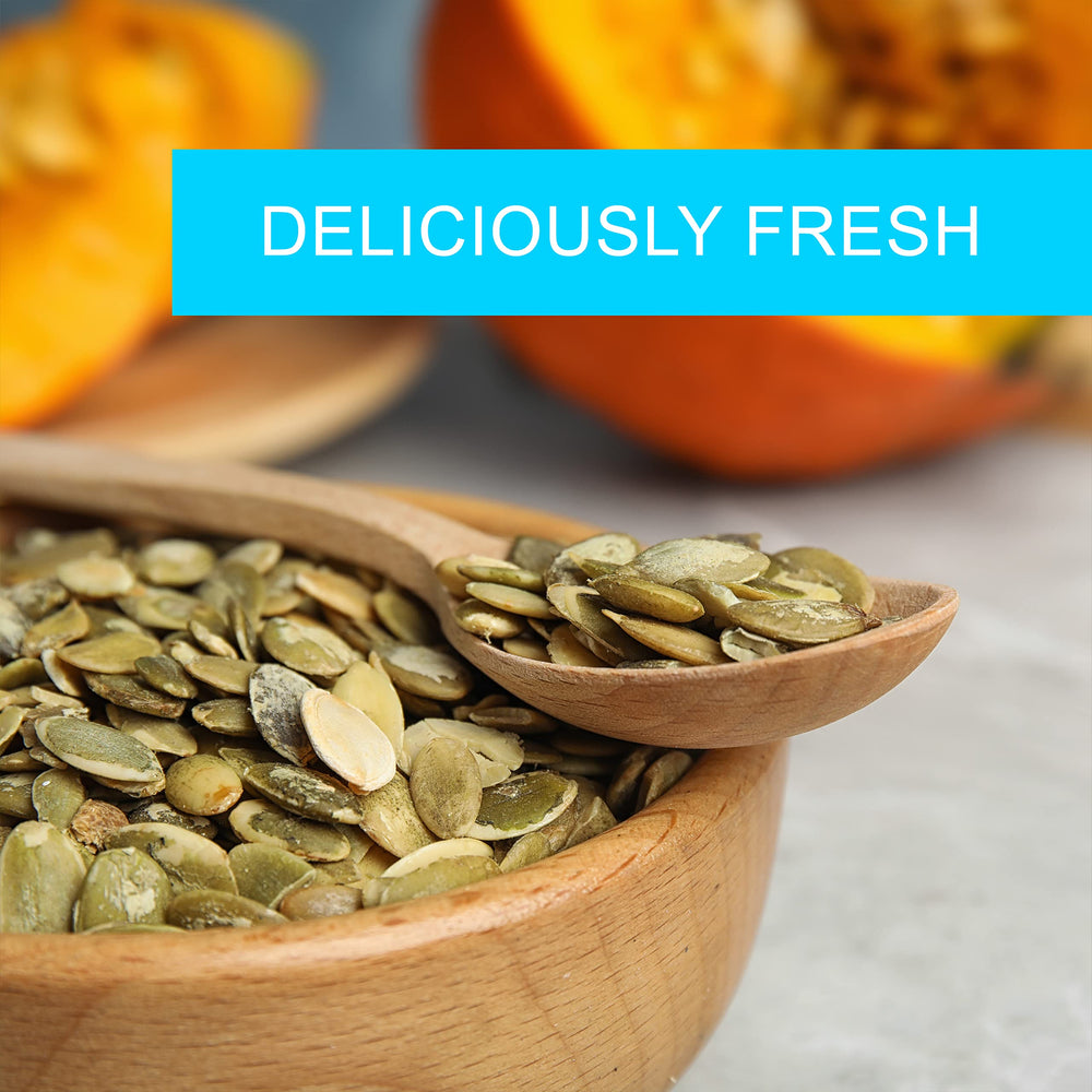 Jaybee's pepitas in trail mixes provide protein and crunch.