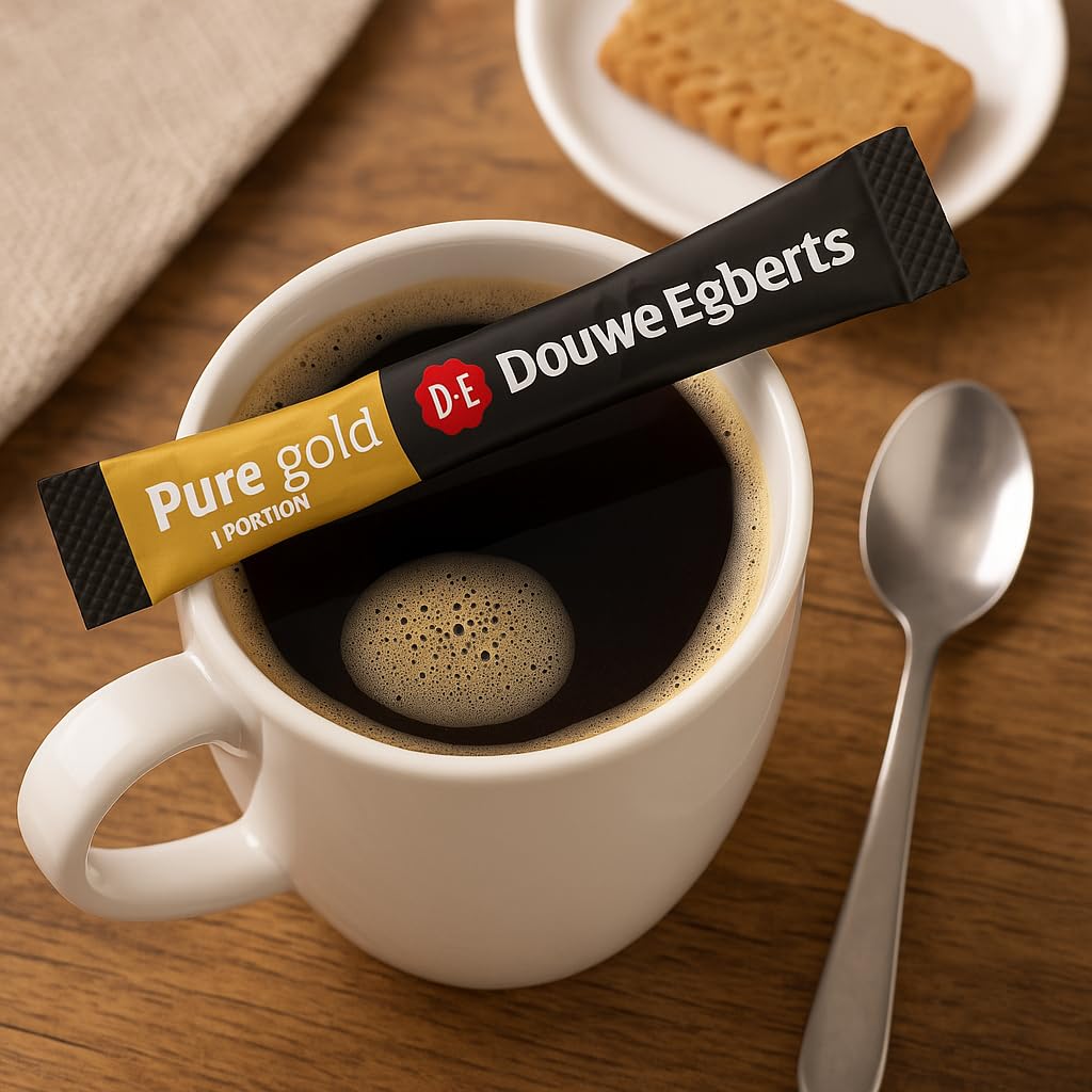 Instant coffee serve ready in seconds with Pure Gold sticks.