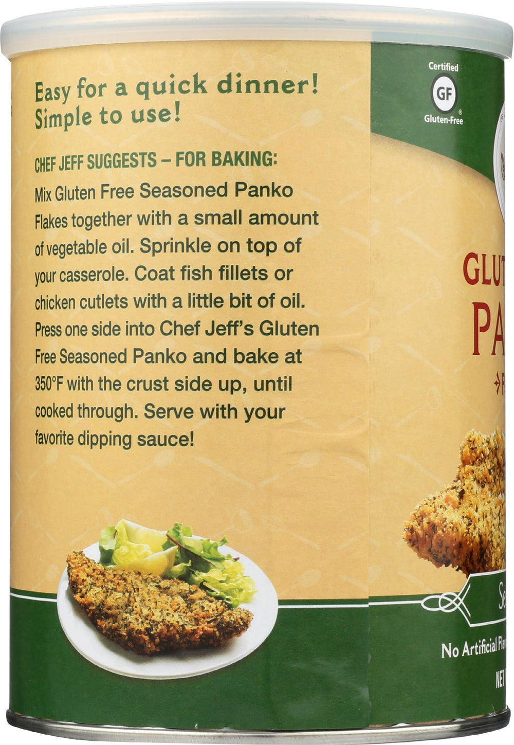 Jeff Nathan Creations product of Israel adds natural, gluten-free crunch to dishes.
