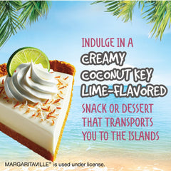 Prepared Margaritaville coconut key lime pudding in a bowl ready to chill