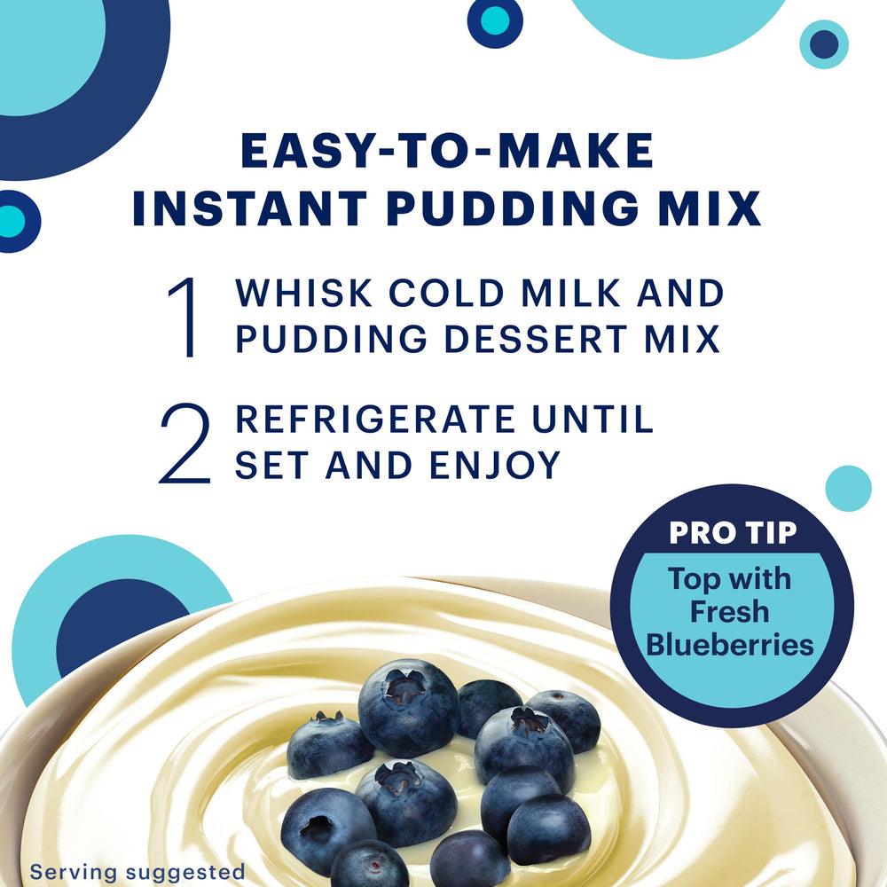 JEL SERT Sprinkles Lemon Blueberry Cupcake Pudding Mix base for shakes or ice cream.