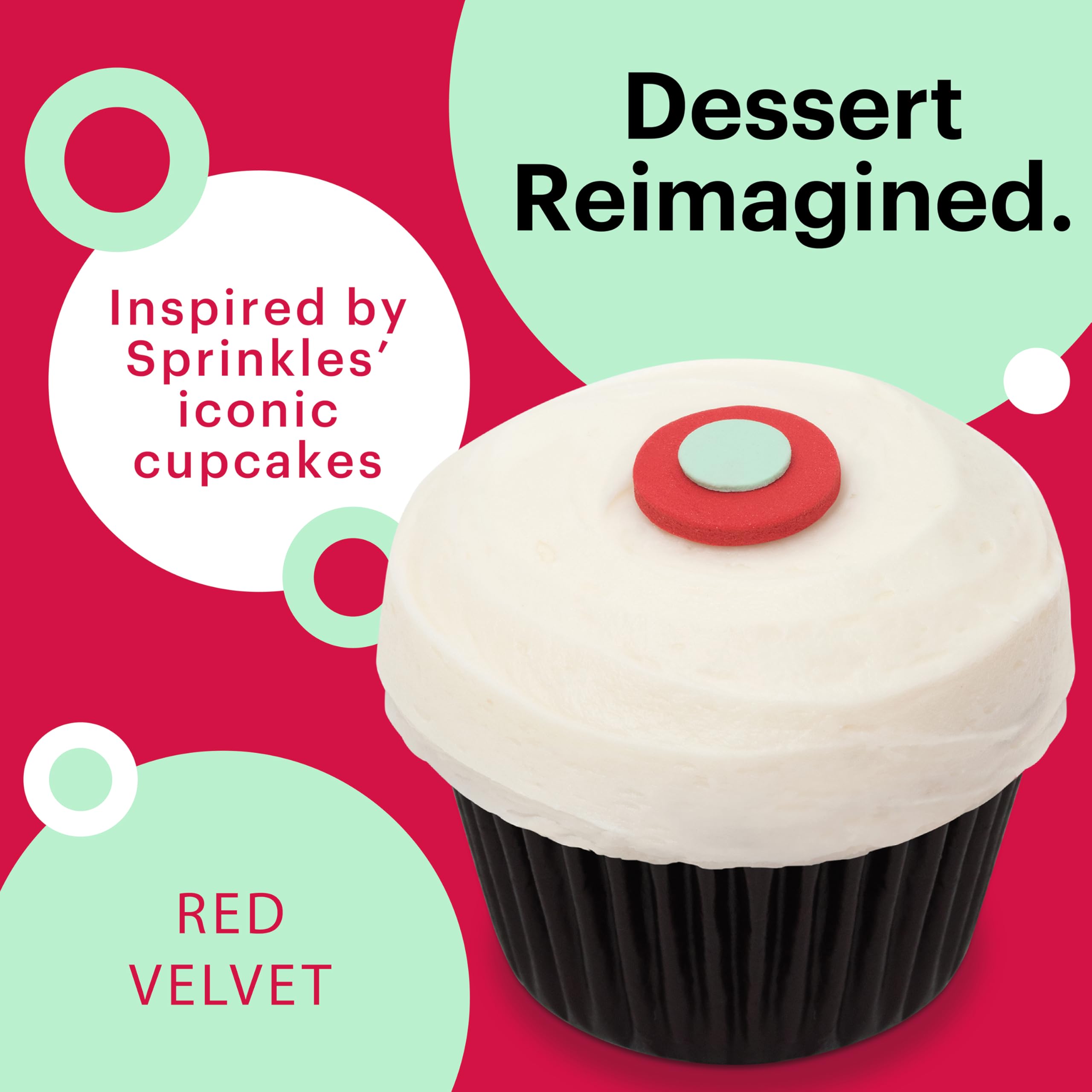 JEL SERT Sprinkles Red Velvet pudding mix used as a pie filling in a crust.