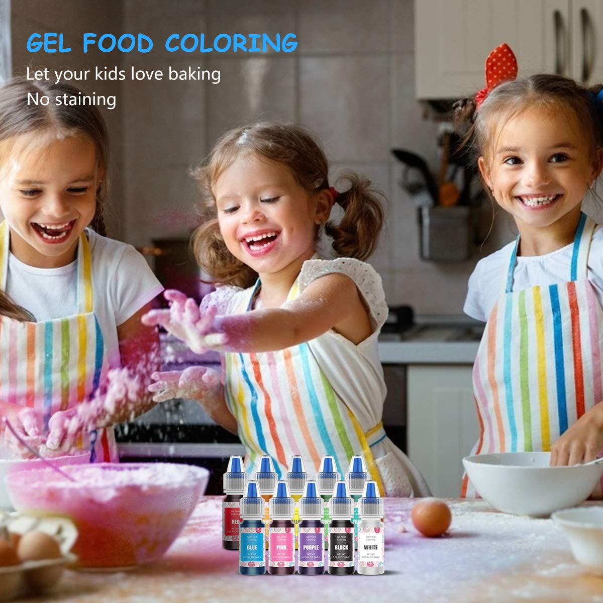 Jelife Easter eggs dye kit neon colors for fun decorating
