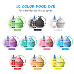 Jelife gel color dropper cap for easy, mess-free coloring