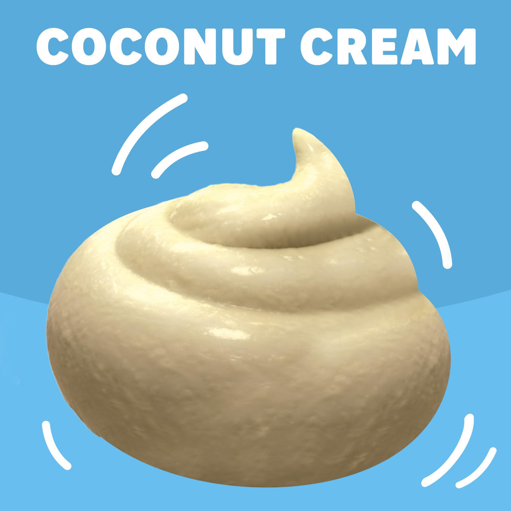 Jell-O Coconut Cream poke cake concept with coconut flavor.