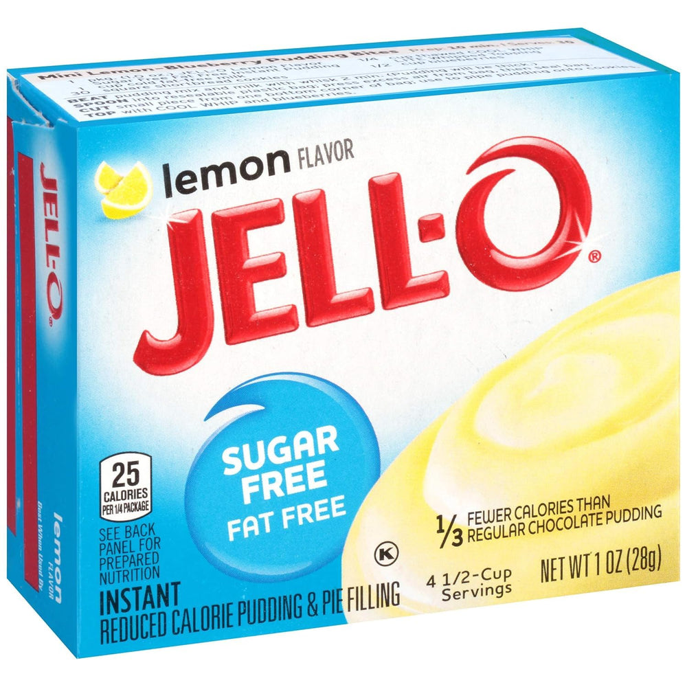 Whisking Jell-O Lemon pudding yields a smooth, creamy texture.