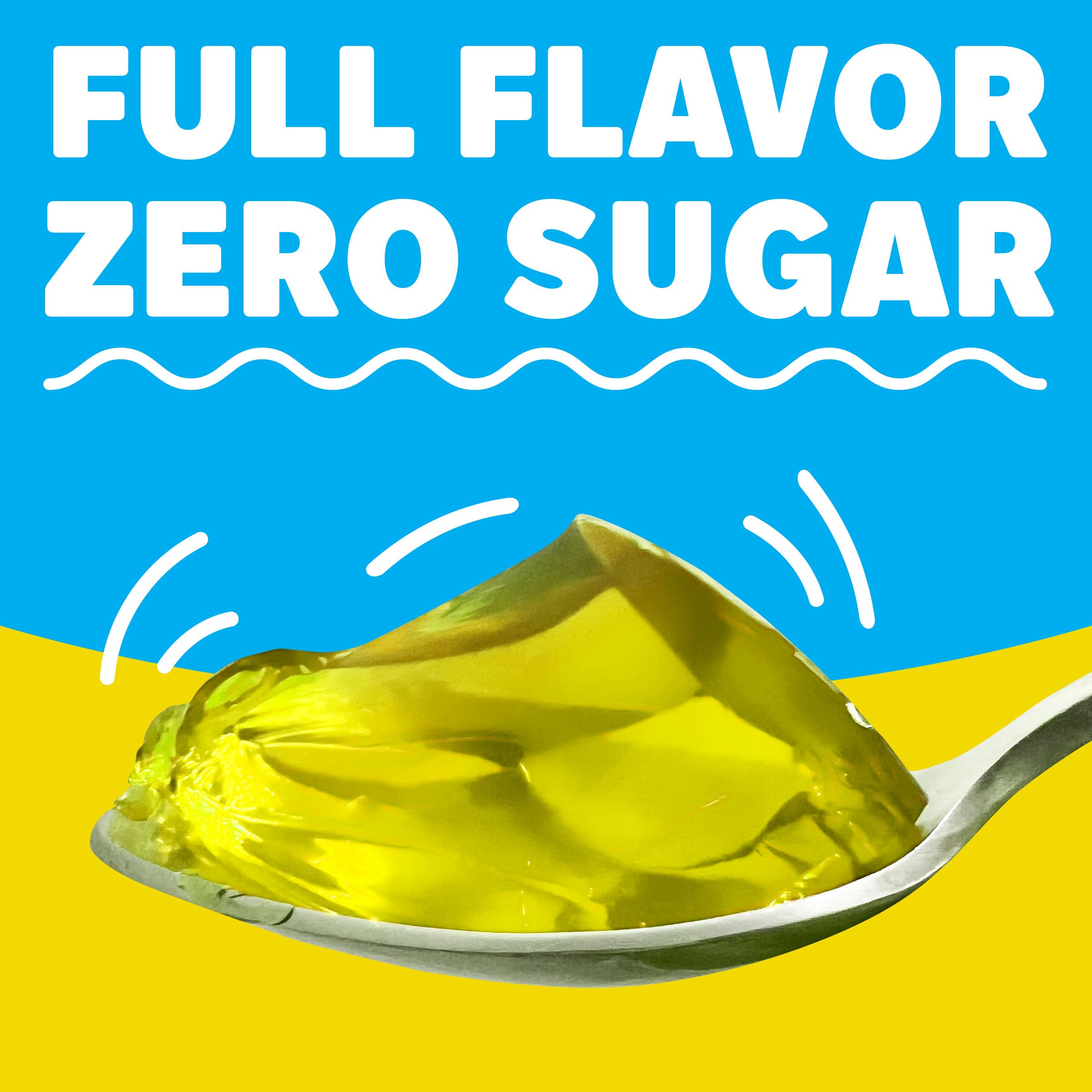 Jell-O Lemon Zero Sugar serves as a versatile ingredient for poke cakes, parfaits, and layered desserts