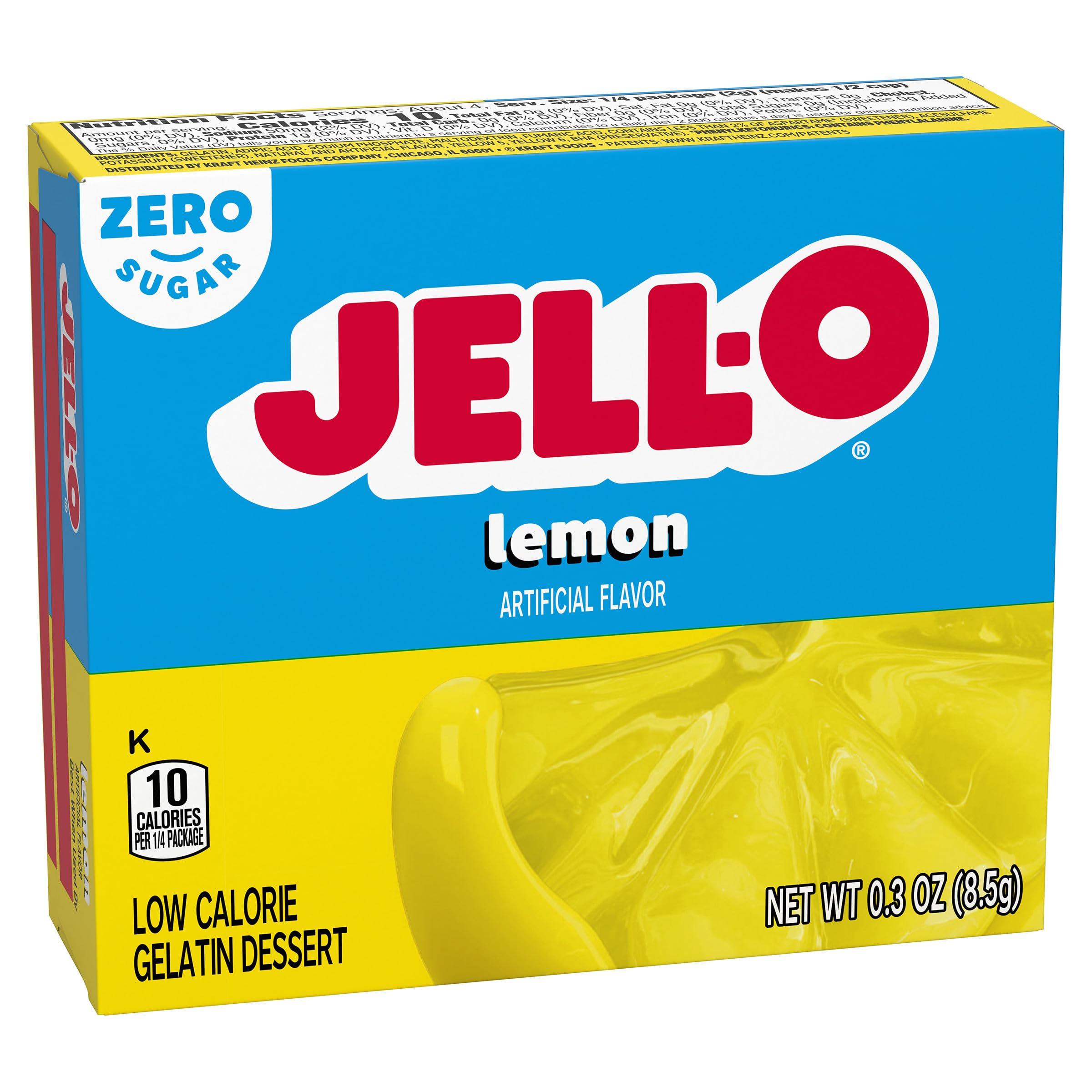 SNAP & EBT eligible Jell-O dessert item offers approachable lemon dessert options