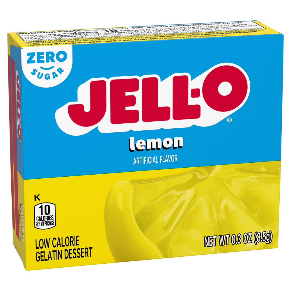 SNAP & EBT eligible Jell-O dessert item offers approachable lemon dessert options