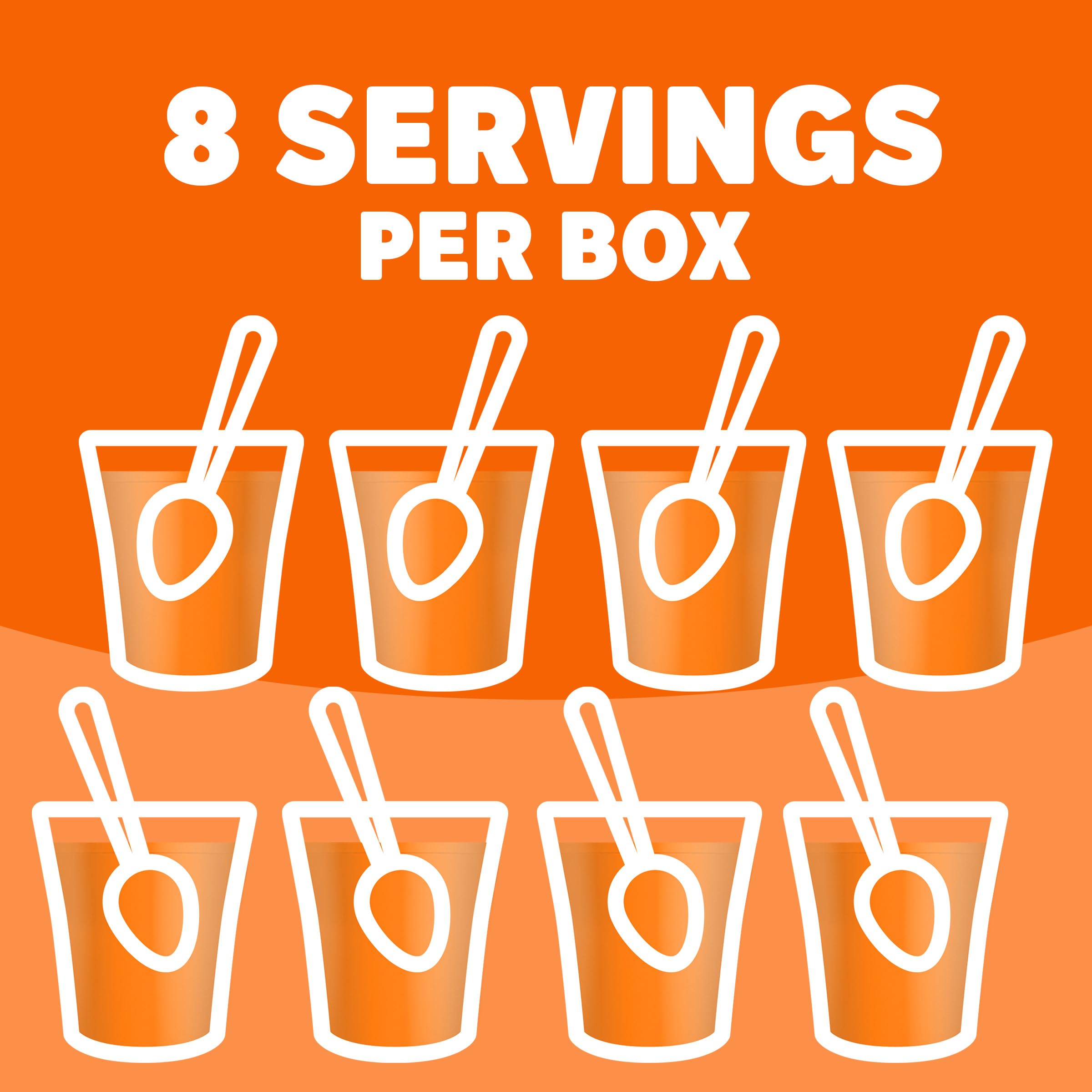 Chilled servings ready for family snacking and gatherings.