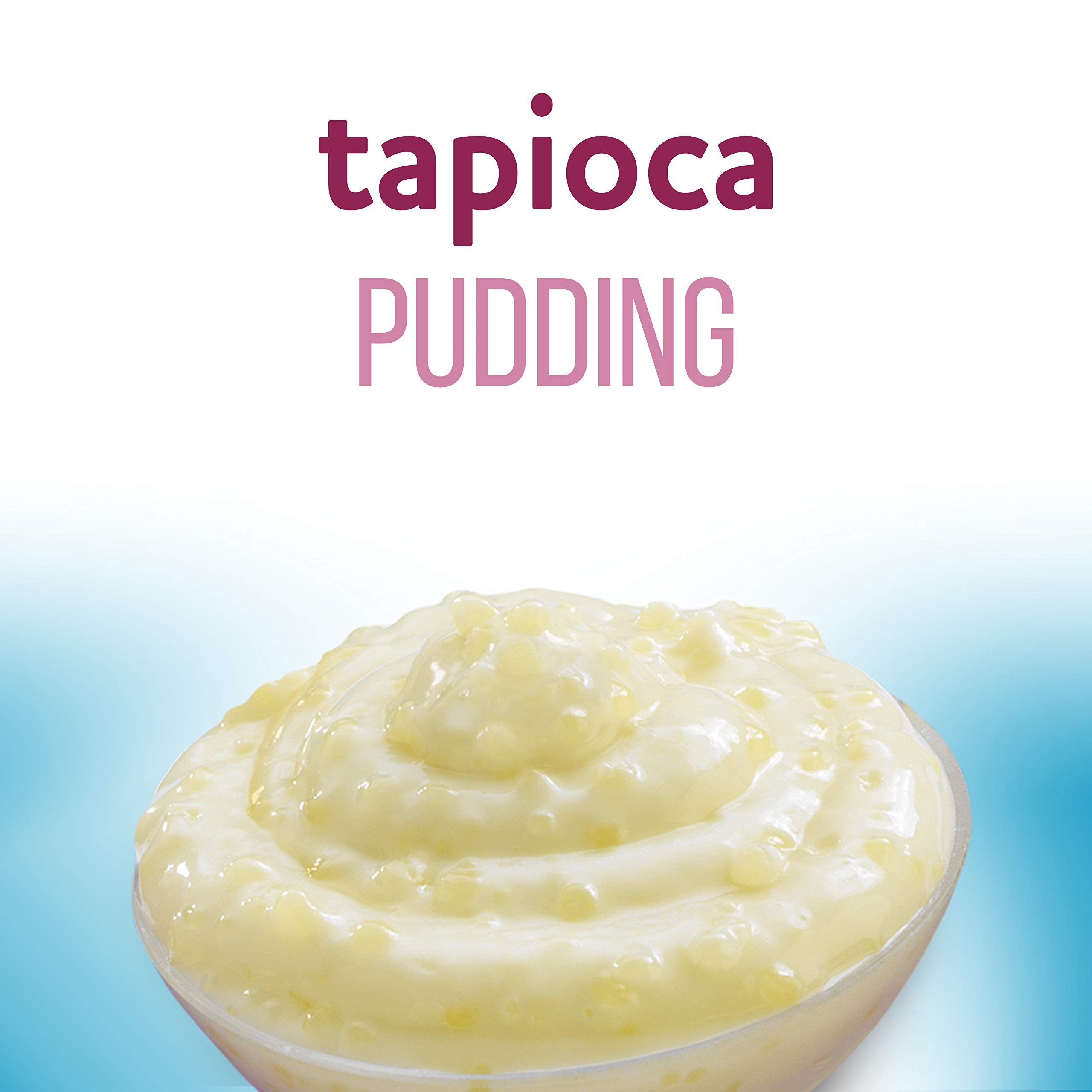 Jell-O Tapioca pudding measuring cup image supports simple portion control.