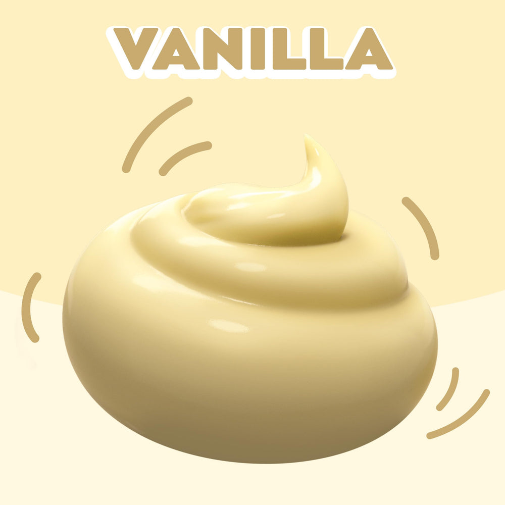 Creamy Jell-O vanilla pudding served warm or chilled.