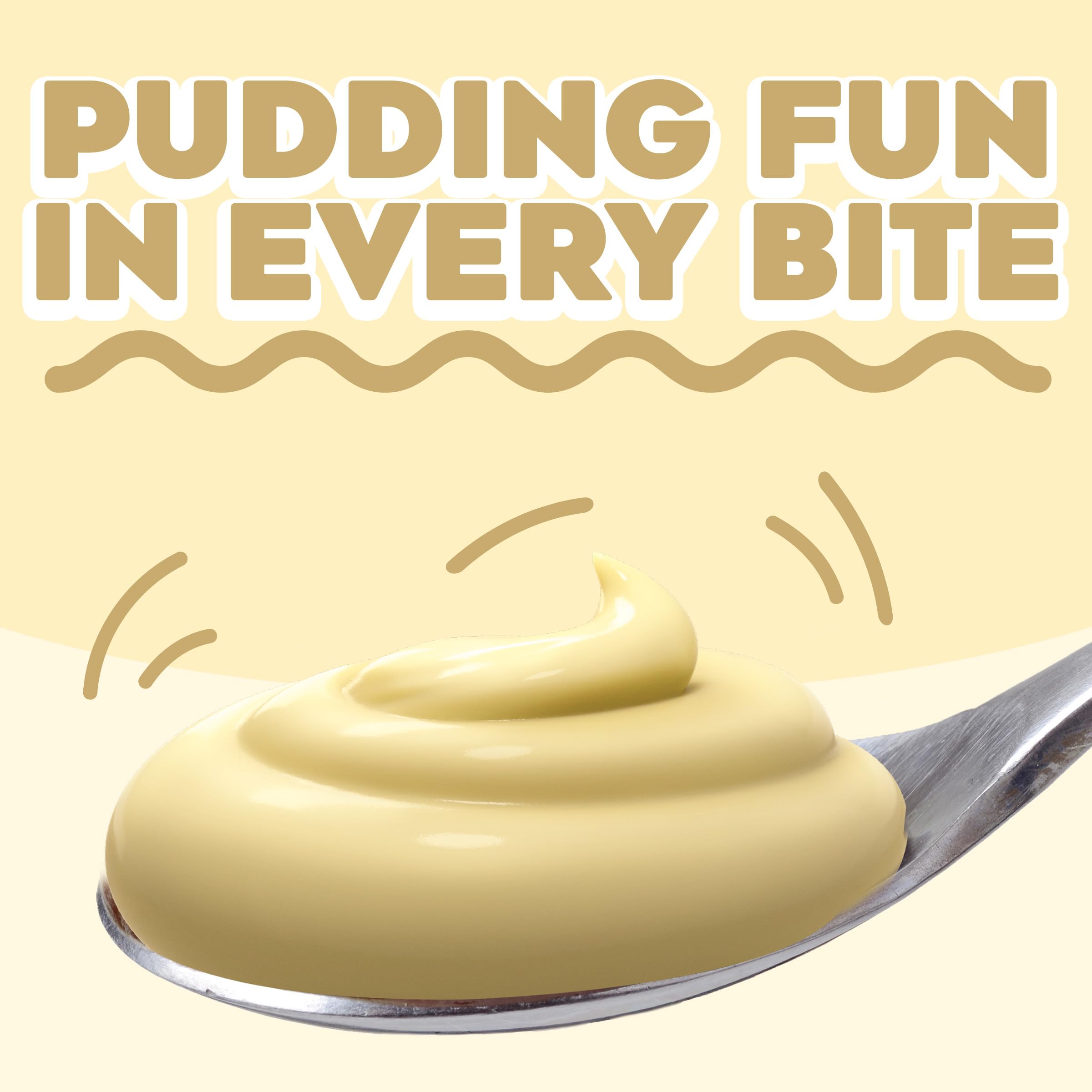Crepes filled with Jell-O vanilla pudding for dessert.