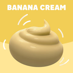 Jell-O Banana Cream pudding mix used for poke cake dessert.