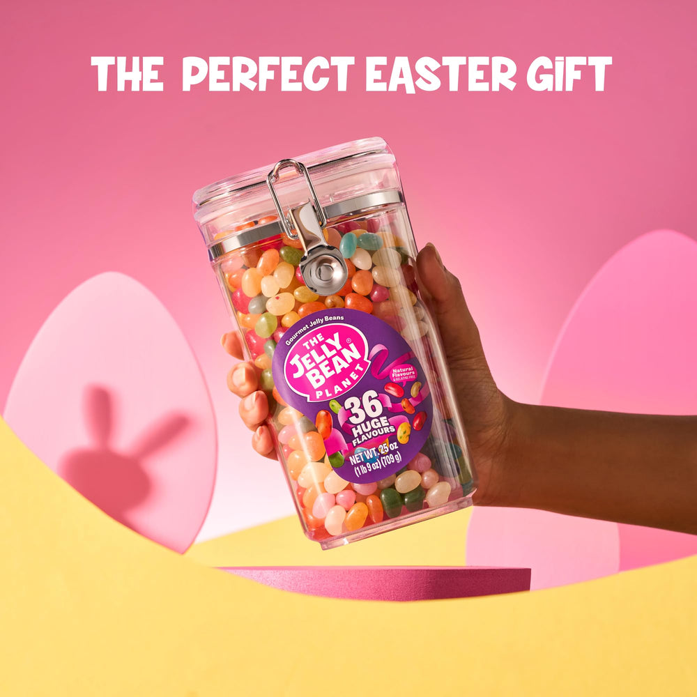 Perfect for seasonal gifts and Easter baskets with premium jelly bean gifts.