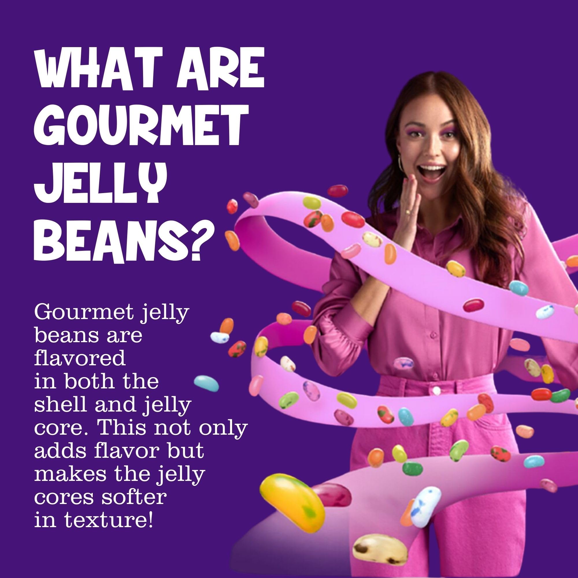Ideal for gift baskets and celebrations, adding color and variety to snacks.
