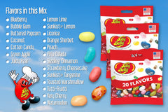 Jelly Belly 3.5 oz grab-and-go bags for easy snacking