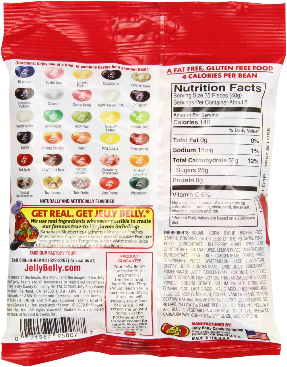 Assorted flavors close-up show vibrant, glossy jelly beans
