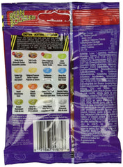 Jelly Belly Bean Boozled bag back view with gluten-free and vegetarian options badge.