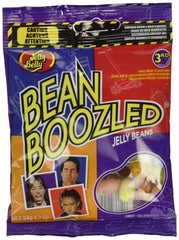 Jelly Belly Bean Boozled bag front view, colorful flavor surprises for party nights.