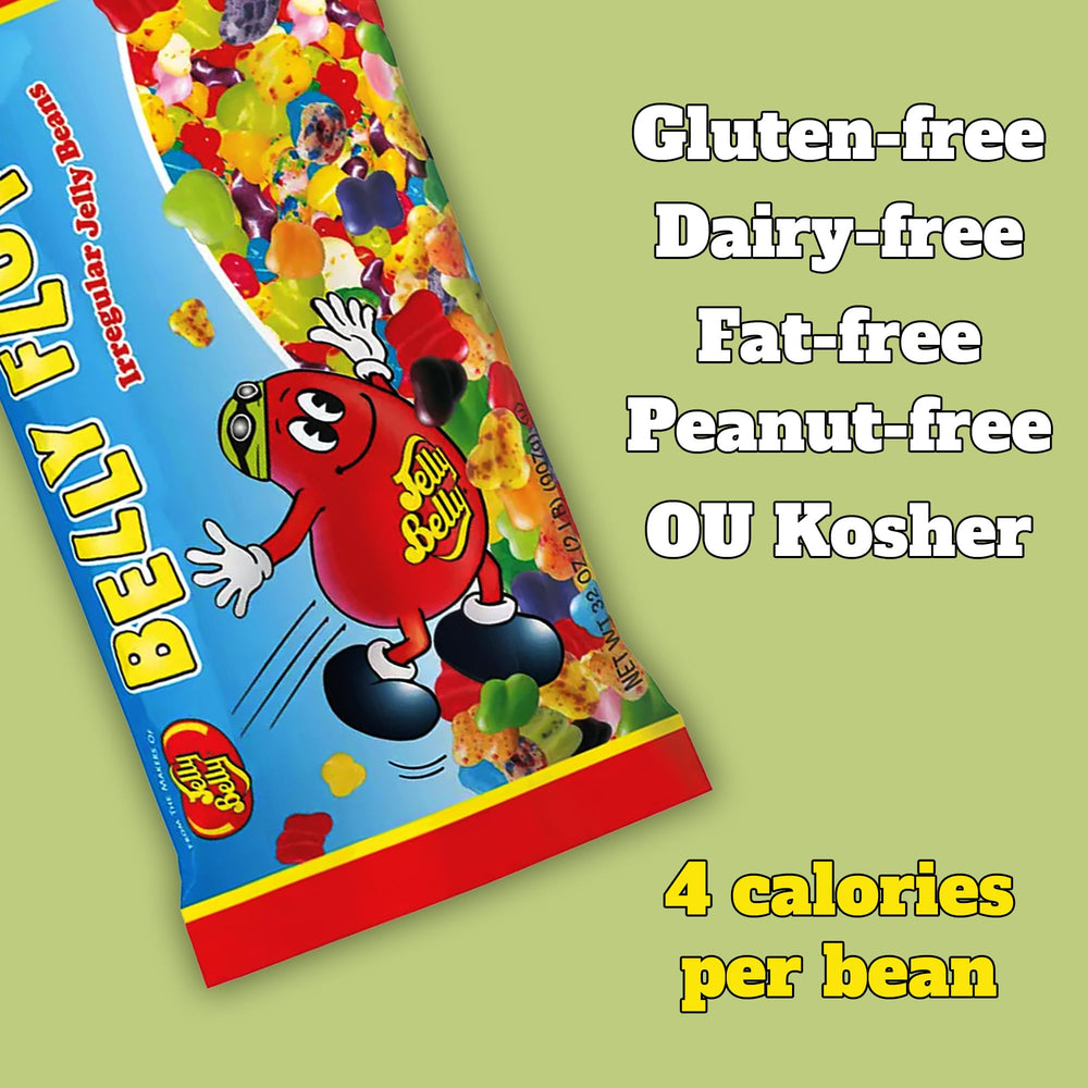 Jelly Belly Belly Flops serving suggestion features the fun assortment in a candy bowl for guests.