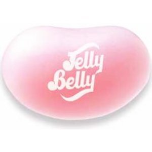 Close-up of Jelly Belly Bubble Gum jelly beans inside a resealable package.