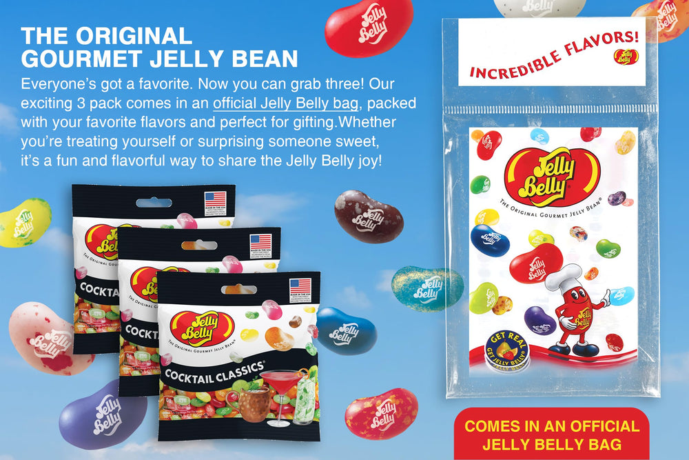 Jelly Belly Cocktail Classics Piña Colada bean, tropical flavor without alcohol