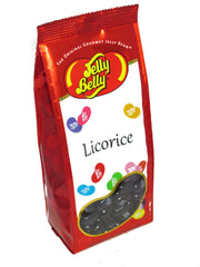 Jelly Belly licorice gift bag, 7.5 oz package, ideal for gifting or sharing.