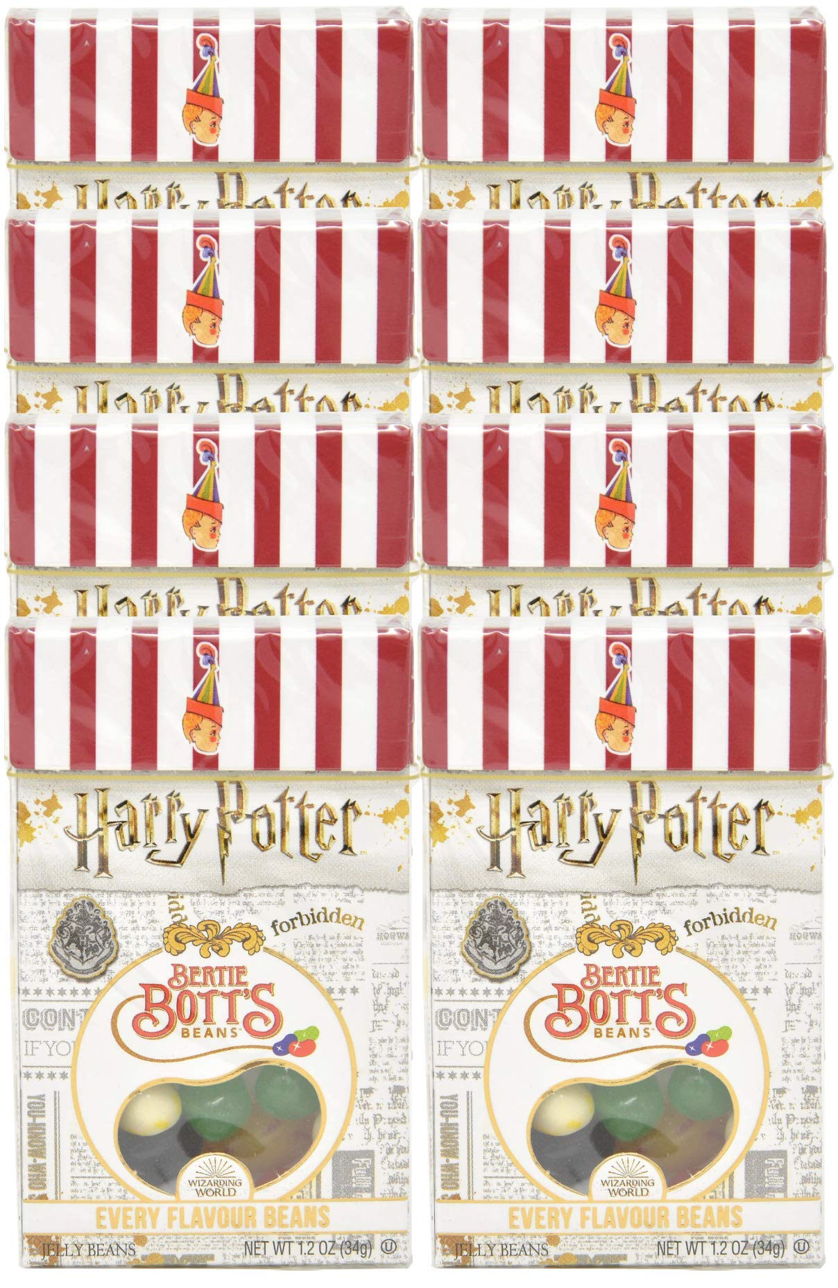 Jelly Belly Harry Potter Bertie Bott's box—perfect for party snacking and magical flavor adventures.