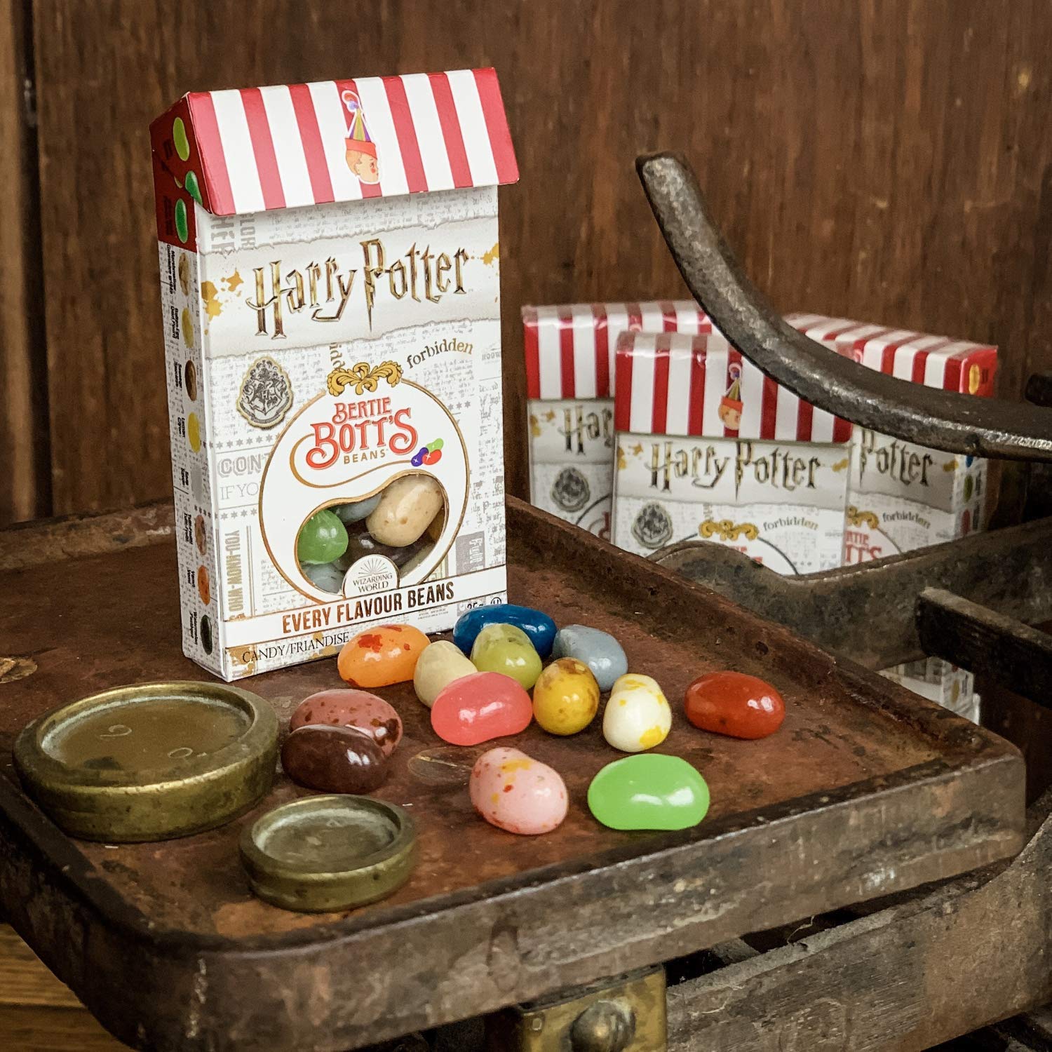Jelly Belly Bertie Bott's—kosher and allergen-friendly snack options.