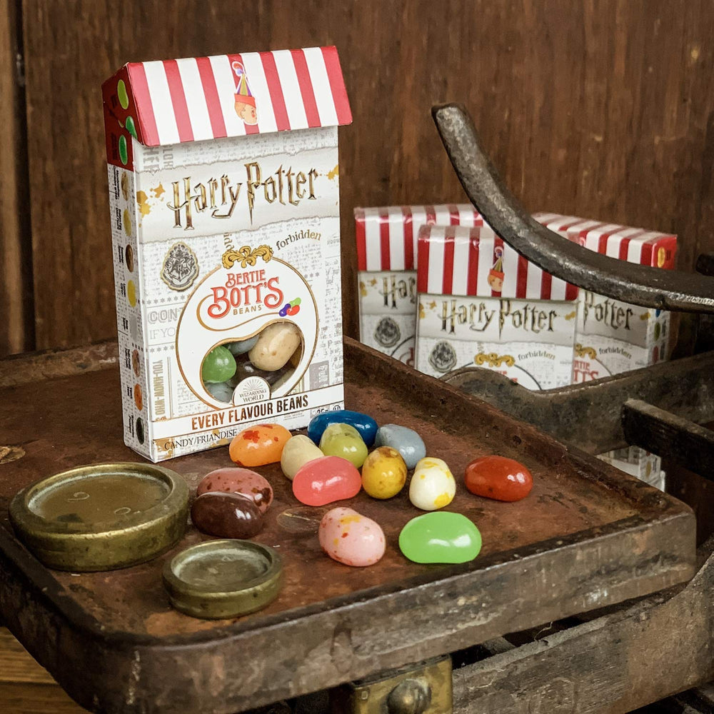 Jelly Belly Bertie Bott's—kosher and allergen-friendly snack options.