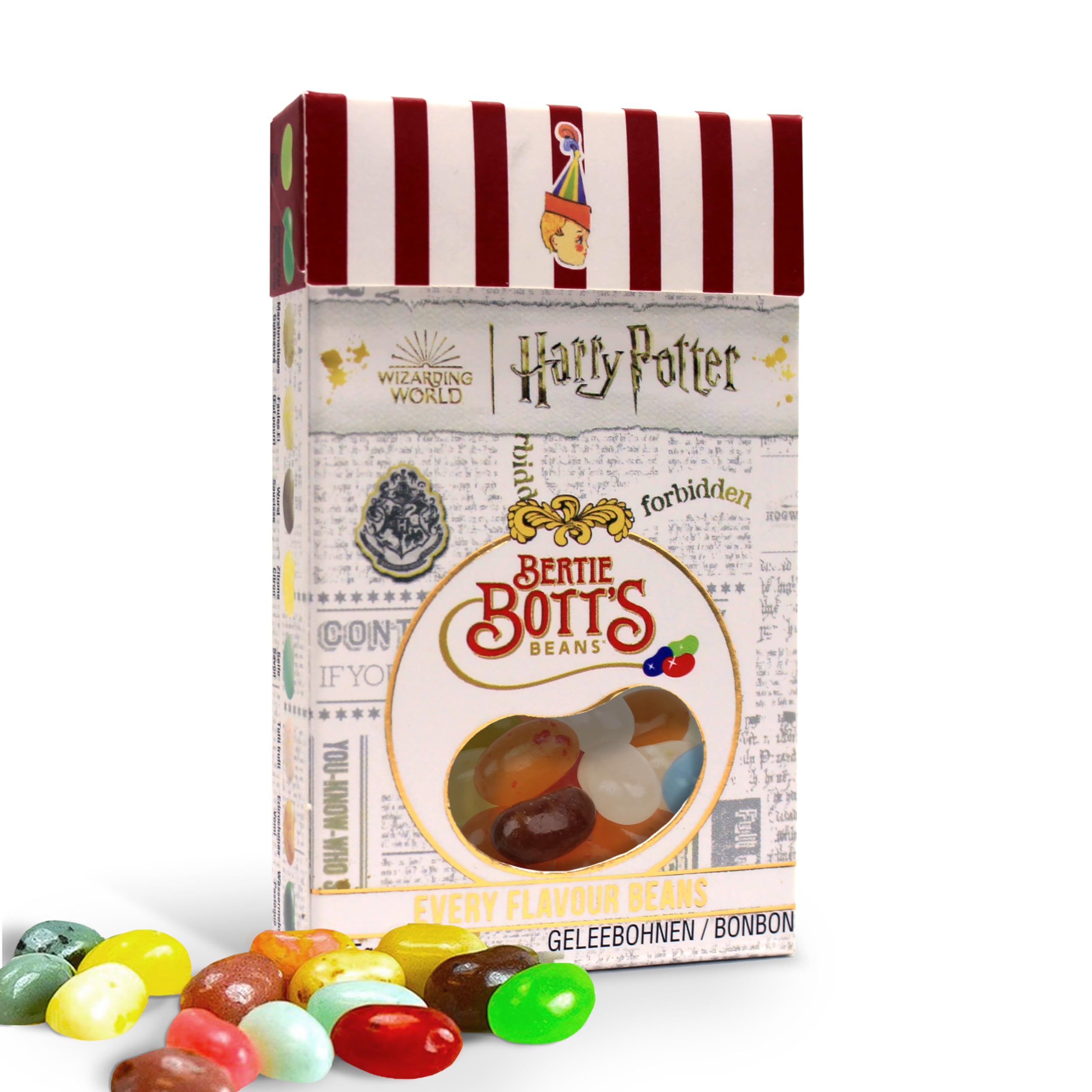 Jelly Belly Bertie Bott's challenge pack invites fun games with friends.