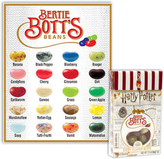 Serving ideas for snacks or party favors with Bertie Bott's beans.