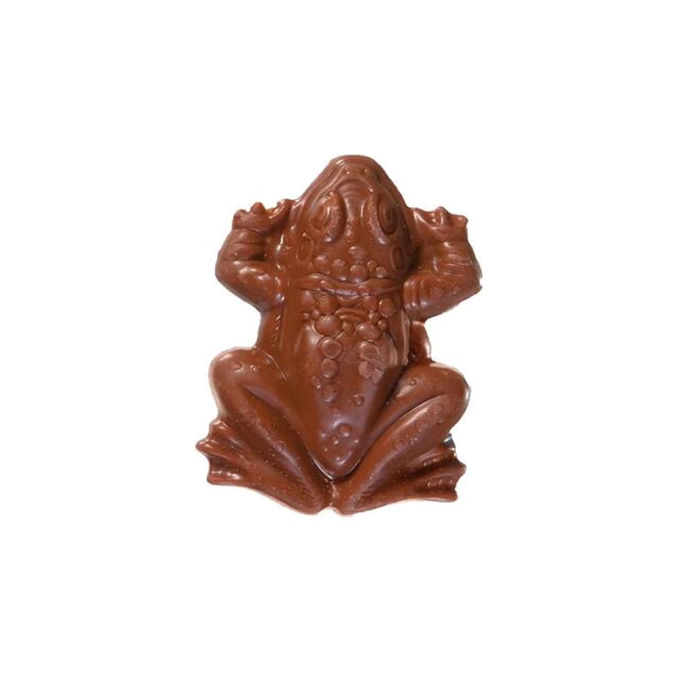 Peanut-free factory production ensures safe sharing of the Chocolate Frog.
