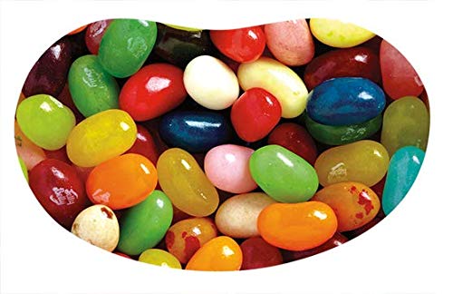Sealable zipper on Jelly Belly Kids Mix pouch for freshness
