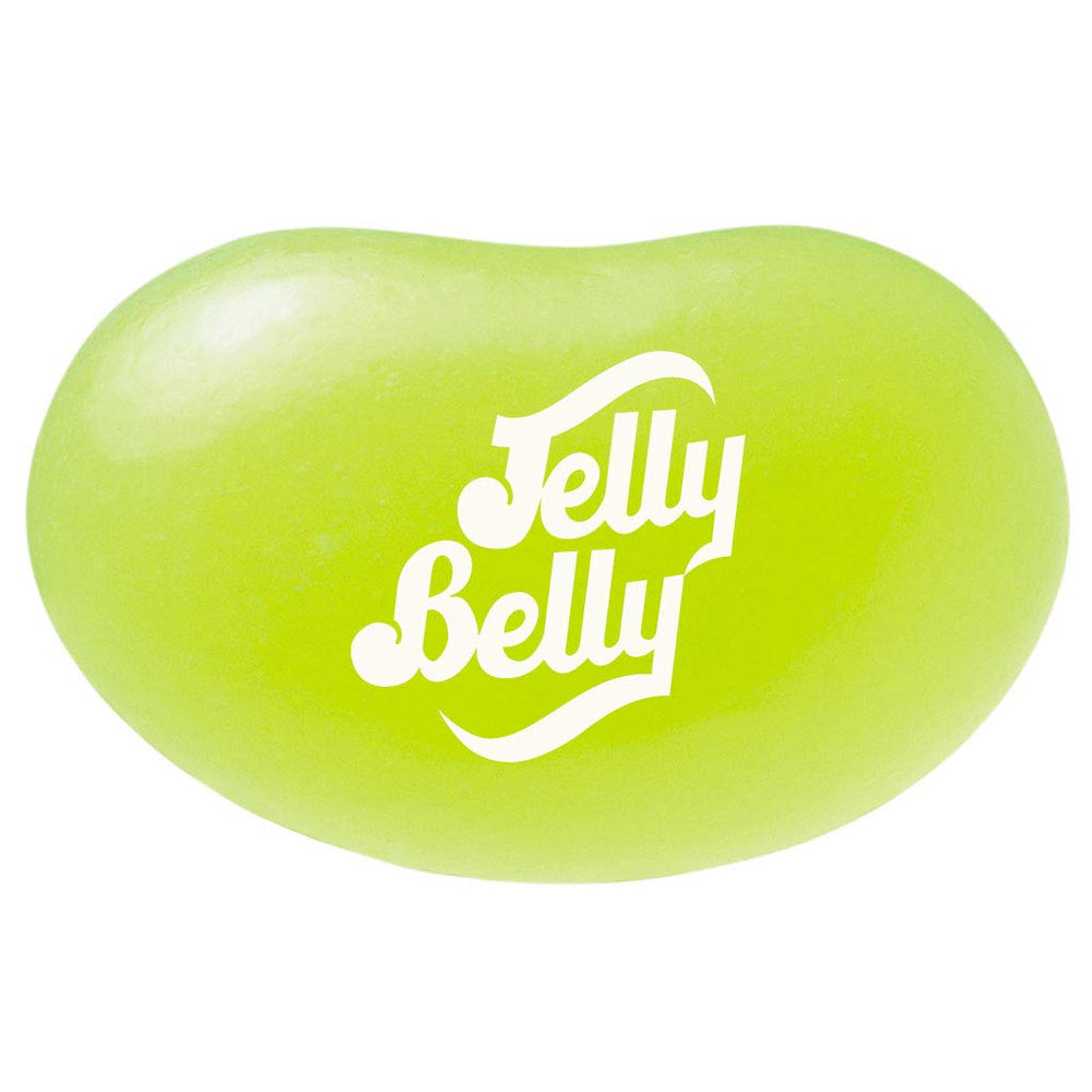 Two-tone Lemon Lime bean close-up reveals flavor contrast.