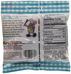 Close-up of Pancakes & Maple Syrup flavor swirls, highlighting rich aroma and maple sweetness.