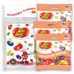 Jelly Belly Smoothie Blend bag-front view for quick grab-and-go snacking.