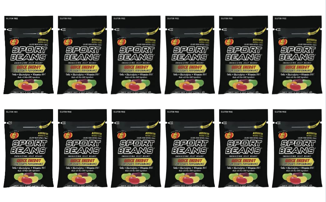 Jelly Belly Sport Beans Orange pack for quick energy during workouts.