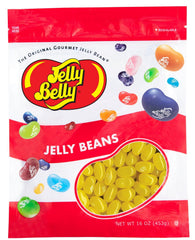 Jelly Belly Sunkist Lemon jelly beans in a resealable bag for lasting freshness.